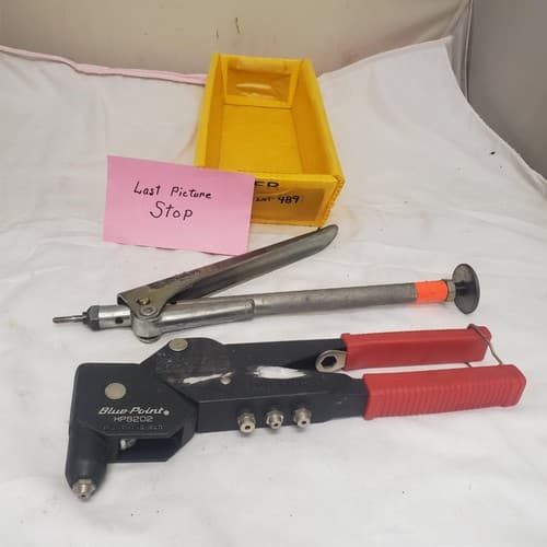 Lot of 2 Speed Driver Rivenut & Blue Point HPS202 Swivel Head Rivet Gun LOT-489 - Thumbnail 10