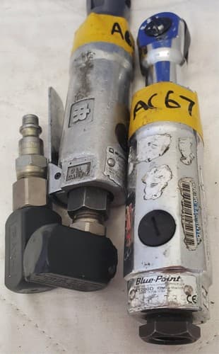 Blue Point Ingersoll Rand Heavy Duty Pneumatic Air Ratchet Wrench LOT-174 - Thumbnail 11