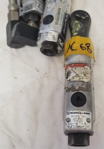 Blue Point Ingersoll Rand Heavy Duty Pneumatic Air Ratchet Wrench LOT-174 - Thumbnail 12