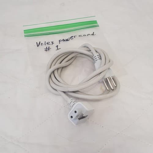 Genuine Apple iMac Power Cord Cable Volex Power Adapter Cord #1 - Thumbnail 4