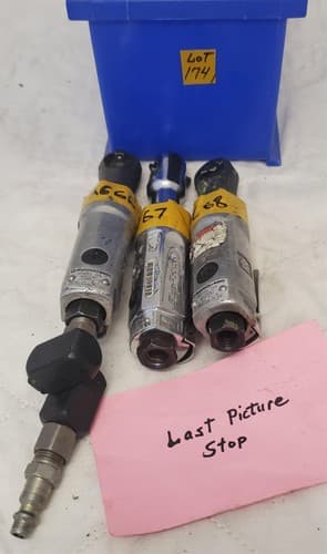 Blue Point Ingersoll Rand Heavy Duty Pneumatic Air Ratchet Wrench LOT-174 - Thumbnail 16