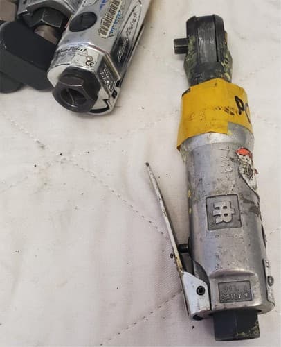 Blue Point Ingersoll Rand Heavy Duty Pneumatic Air Ratchet Wrench LOT-174 - Thumbnail 14