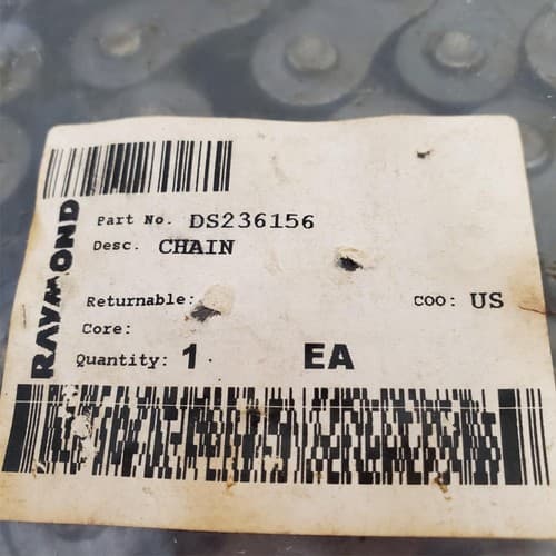 The Raymond Forklift Part DS236156 Chain - Thumbnail 2