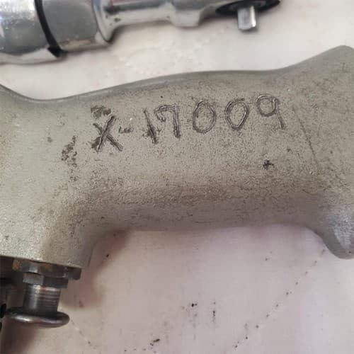 Rockwell Pneumatic Drill Air Tool & Blue Point AT200D Air Ratchet Wrench LOT-AE2 - Thumbnail 5