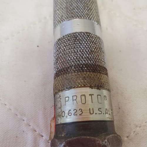 Proto Proto 6065-4 Torque Wrench BIN- 512 #8 - Thumbnail 3