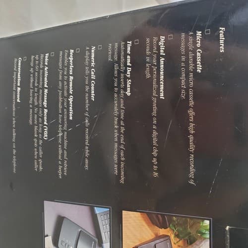 Southwestern Bell Freedom Phone Telephone Answering Machine FA 960 - Thumbnail 5