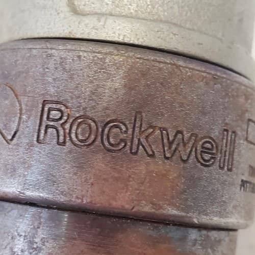 Rockwell Pneumatic Drill Air Tool & Blue Point AT200D Air Ratchet Wrench LOT-AE2 - Thumbnail 7