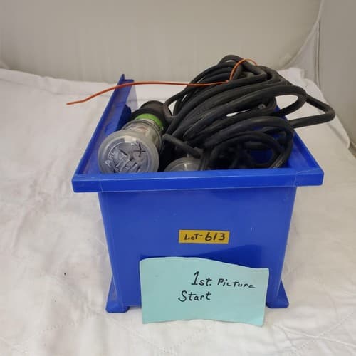 Lot of 3 Stubby II LED Handheld Work Lights LOT 613 - Image 1