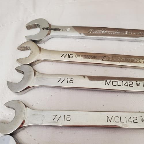 Lot of 16 Assorted Combination Wrench Set LOT-729 - Thumbnail 9