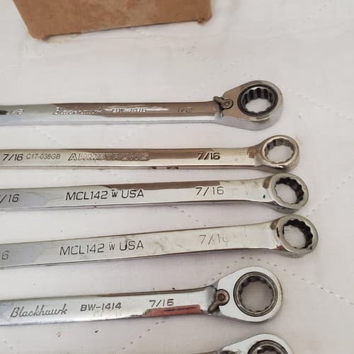 Lot of 16 Assorted Combination Wrench Set LOT-729 - Thumbnail 10