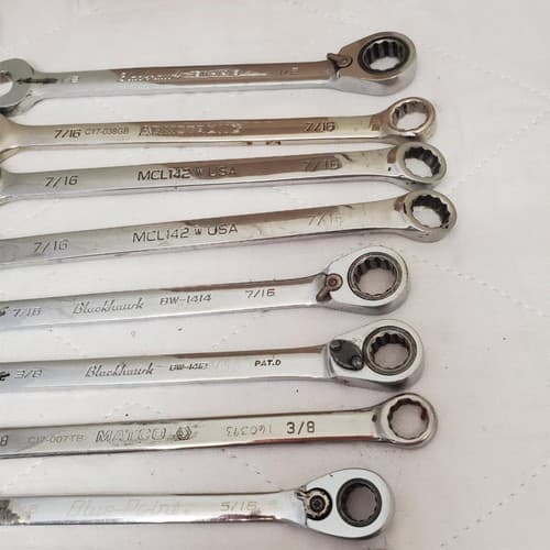 Lot of 16 Assorted Combination Wrench Set LOT-729 - Thumbnail 15