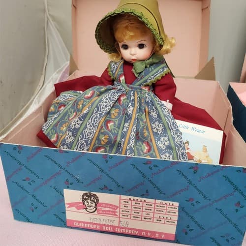Set Of 5 Madame Alexander Friends From Foreign Lands Collection Dolls with Box - Thumbnail 13