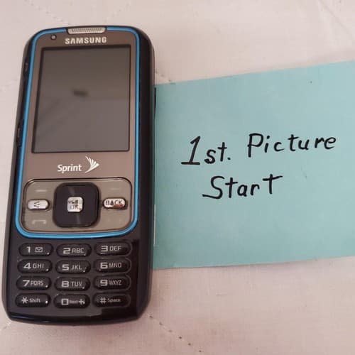 Vintage Sprint Samsung SPH-M540 Rare CDMA Cell Phone No SIM Collector - Image 1