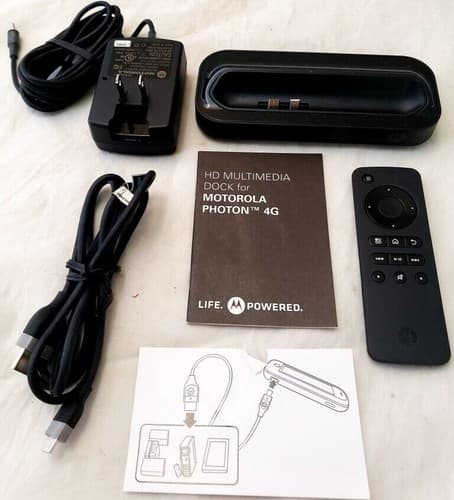 Used Motorola HD Charging Station for Motorola Photon 4G EVM1358Q - Image 1