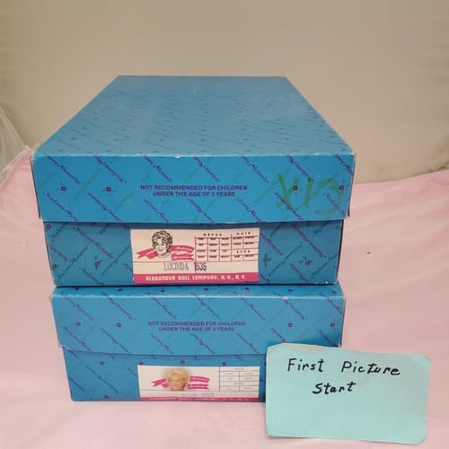 Madame Alexander #1535 Lucinda #1552 Alice Dolls Set with Box - Thumbnail 2