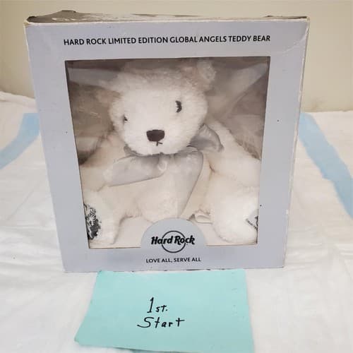 Hard Rock Cafe Global Angels Bear Limited Edition Herrington Teddy Bears - Image 1
