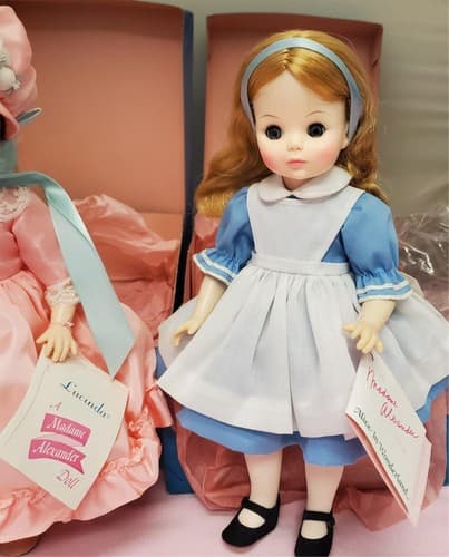 Madame Alexander #1535 Lucinda #1552 Alice Dolls Set with Box - Thumbnail 10