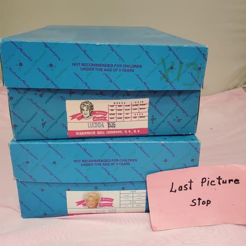 Madame Alexander #1535 Lucinda #1552 Alice Dolls Set with Box - Thumbnail 16