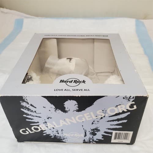 Hard Rock Cafe Global Angels Bear Limited Edition Herrington Teddy Bears - Thumbnail 4