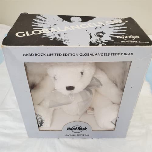 Hard Rock Cafe Global Angels Bear Limited Edition Herrington Teddy Bears - Thumbnail 2
