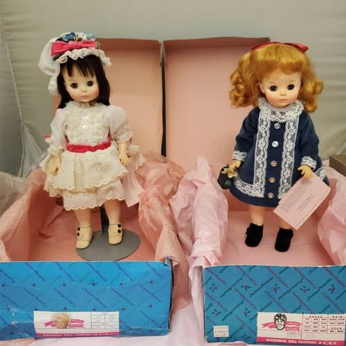 Madame Alexander #1575 Degas Girl #1578 Renoir Dolls Set with Box - Image 1