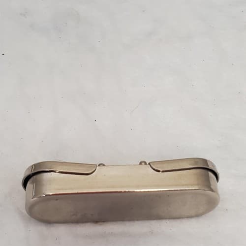 Vintage Personalized Atlas Pocket Stamp Pad Hinged Portable Size - Thumbnail 5