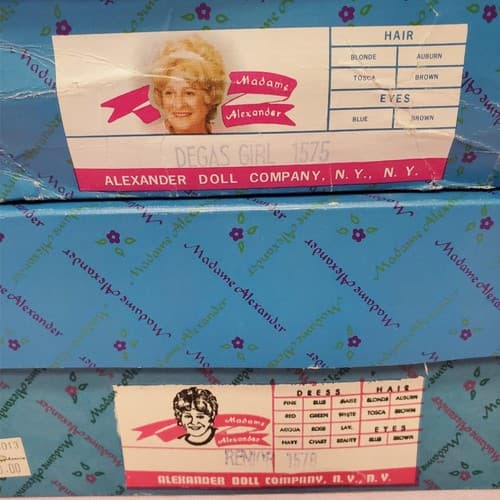 Madame Alexander #1575 Degas Girl #1578 Renoir Dolls Set with Box - Thumbnail 3