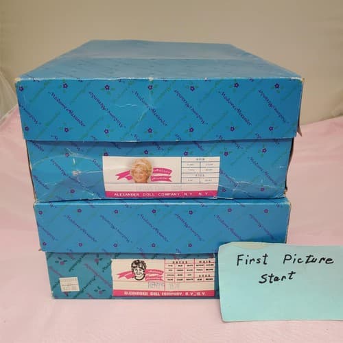 Madame Alexander #1575 Degas Girl #1578 Renoir Dolls Set with Box - Thumbnail 2