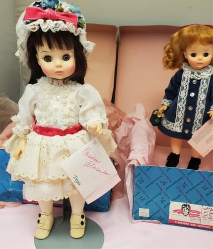 Madame Alexander #1575 Degas Girl #1578 Renoir Dolls Set with Box - Thumbnail 5