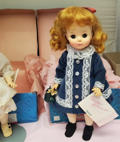 Madame Alexander #1575 Degas Girl #1578 Renoir Dolls Set with Box - Thumbnail 10