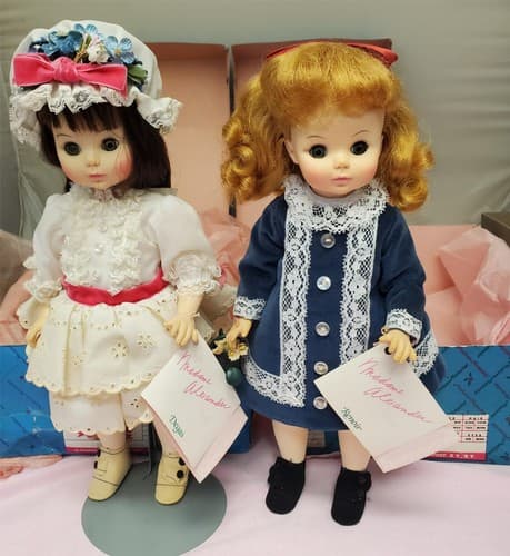 Madame Alexander #1575 Degas Girl #1578 Renoir Dolls Set with Box - Thumbnail 15