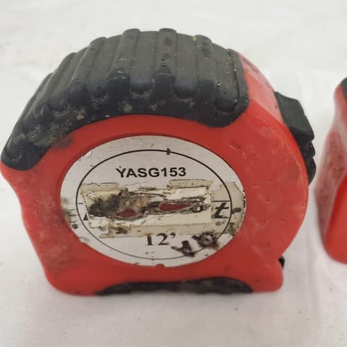 Lot of 3 Blue-Point 12' Feet Tape YASG153 Measure Soft Grip LOT-815 - Thumbnail 4