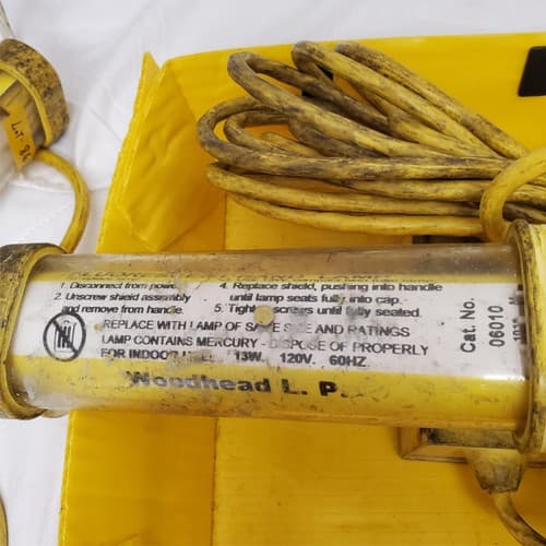 Woodhead Fluorescent Portable Handheld Work Light LOT-864 - Thumbnail 4