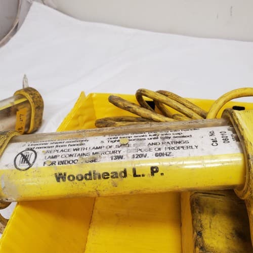 Woodhead Fluorescent Portable Handheld Work Light LOT-864 - Thumbnail 7
