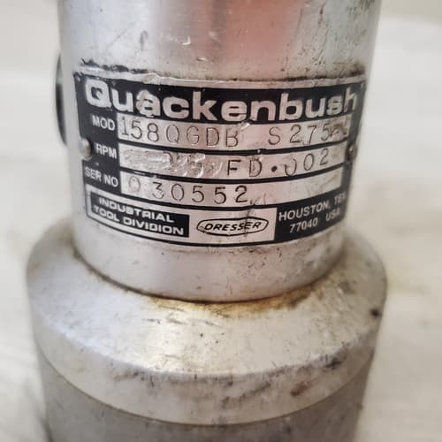QuackenBush158QGDB Industrial Tool Division Pneumatic Drill MMM-6 - Thumbnail 5