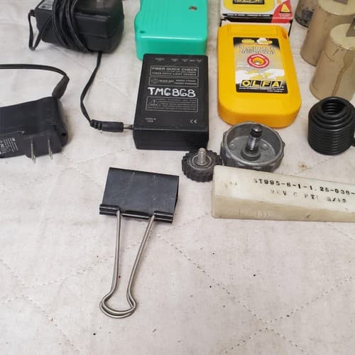 Lot of 31 Miscellaneous PowerSupply /Blade Disposal Case/ReelCleaner & Etc Tools - Thumbnail 8