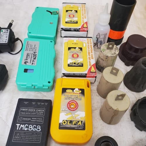 Lot of 31 Miscellaneous PowerSupply /Blade Disposal Case/ReelCleaner & Etc Tools - Thumbnail 13