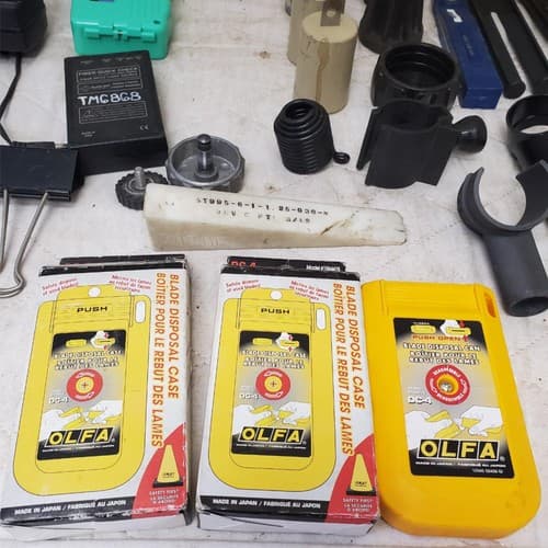 Lot of 31 Miscellaneous PowerSupply /Blade Disposal Case/ReelCleaner & Etc Tools - Thumbnail 14