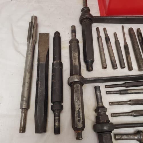 Assorted Chisel Punch and Drill Drift Tools LOT-534 - Thumbnail 4