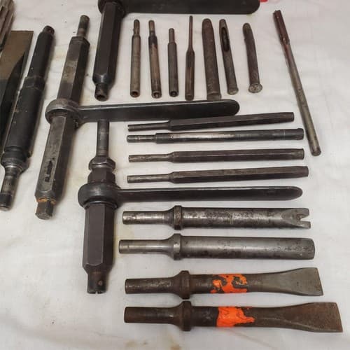Assorted Chisel Punch and Drill Drift Tools LOT-534 - Thumbnail 7