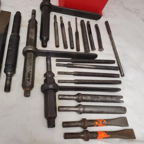 Assorted Chisel Punch and Drill Drift Tools LOT-534 - Thumbnail 13