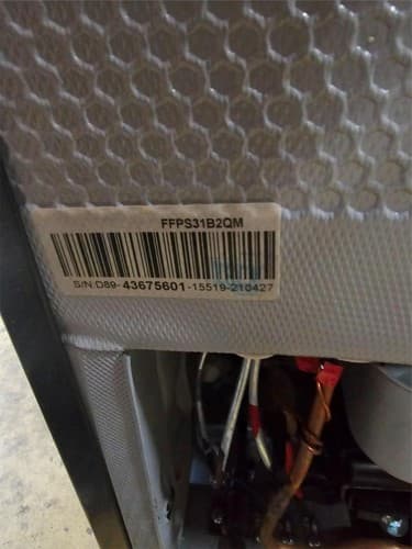 Working Electrolux FFS31B2QM Mini Refrigerator Freezer - Thumbnail 6