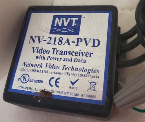 Pelco Spectra Mini DD4 Dome Camera with NVT NV-218A-PVD Video Transceiver #2 - Thumbnail 5