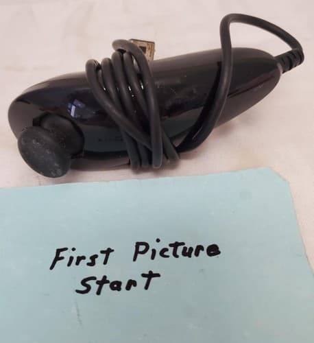 Nyko Kama Wired Nunchuk Black Controller for Nintendo Wii - Image 1