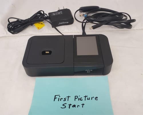 Jabra Go6400BS Wireless Bluetooth Charging Stand with USB Cable & Power Adapter - Image 1