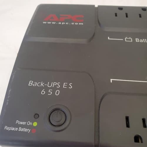 APC Back Up UPS ES 650 120V BE650R Surge Protected #14 (NO BATTERY INCLUDED) - Thumbnail 4