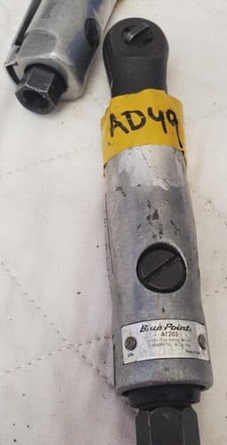 Lot of 3 BluePoint Ingersoll Rand Heavy Duty Pneumatic Air Ratchet Wrench LOT-12 - Thumbnail 9