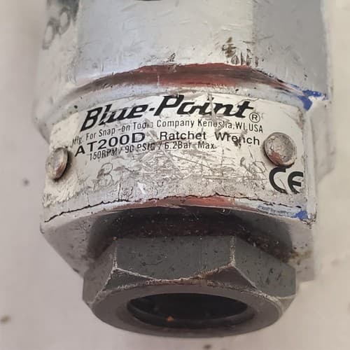 Lot of 3 BluePoint Ingersoll Rand Heavy Duty Pneumatic Air Ratchet Wrench LOT-12 - Thumbnail 15