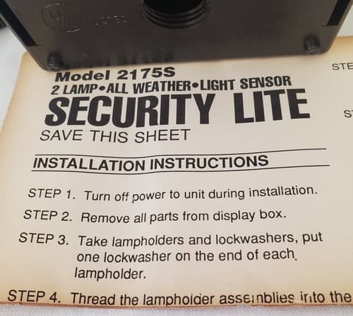 2 Lamp All Weather Security Lite Night Outdoor Adjustable Lights - Thumbnail 8