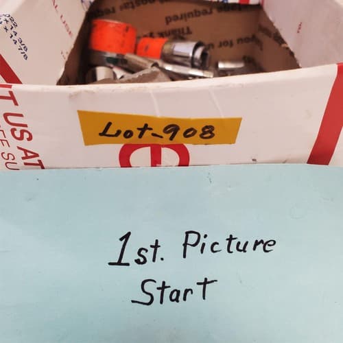 Lot of 47 Vintage Mixed Drive Sockets & Extensions Ratchet, &, More LOT-908 - Thumbnail 3